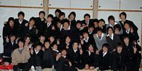 県立船橋高校サッカー部:送別会