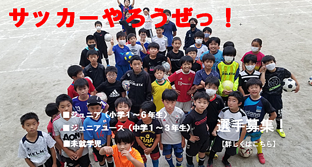 市川ＭＦＣフォックス　ジュニア選手募集