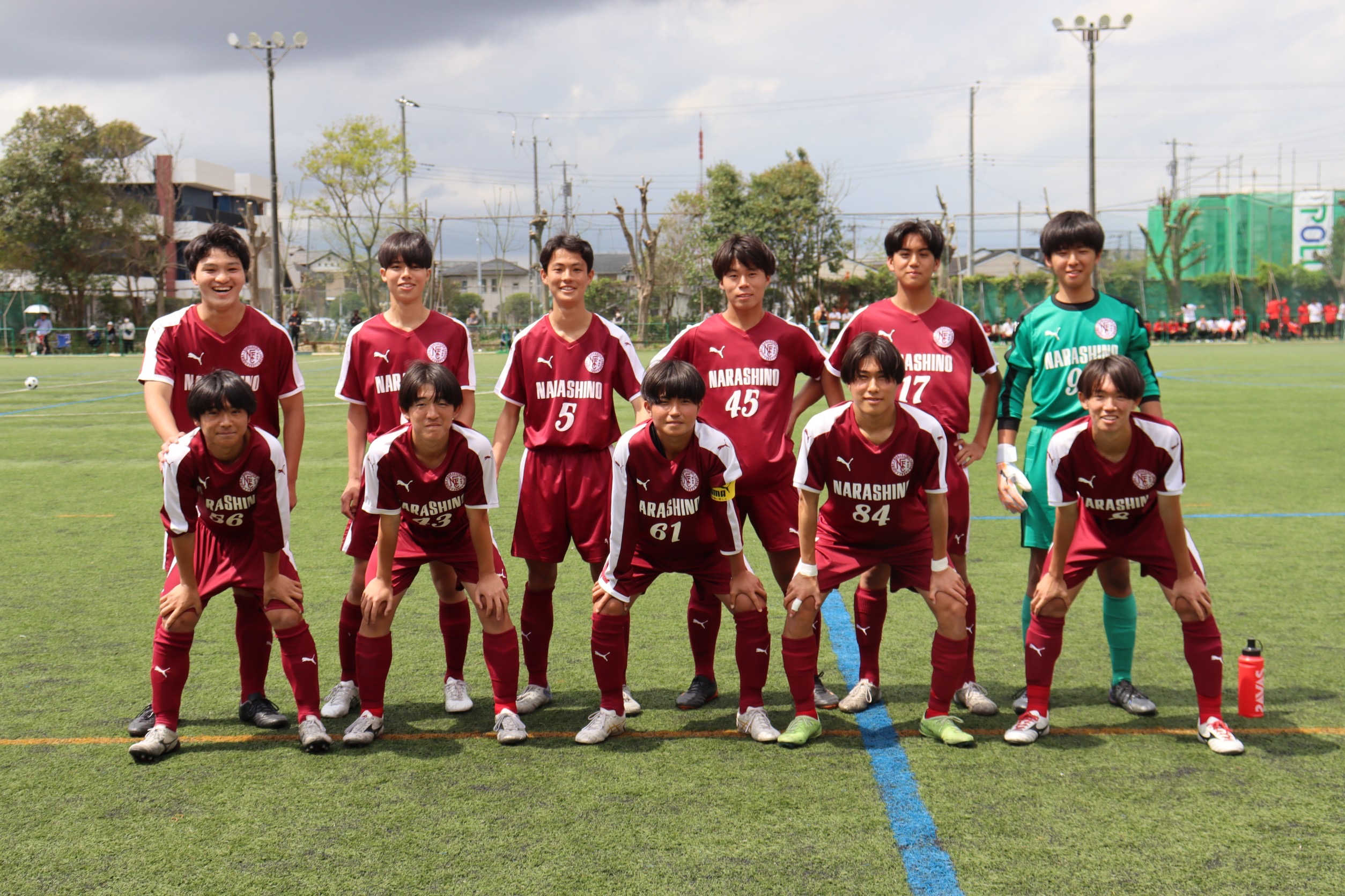 習志野高校 サッカー部 ユニフォーム