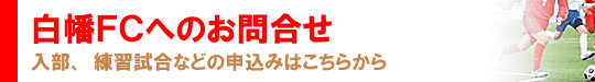 白幡ＦＣへのお問合せ